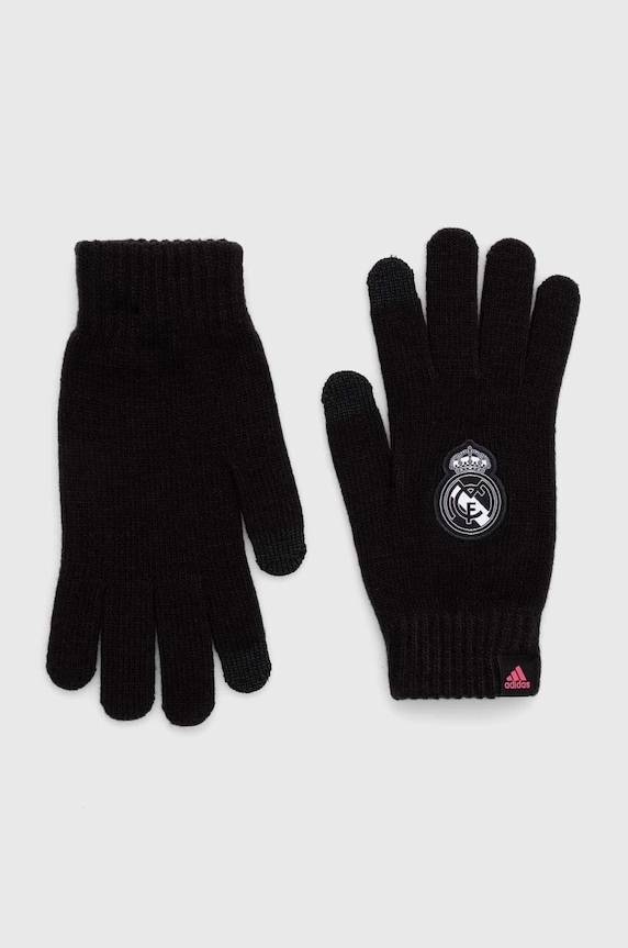Rukavice adidas REAL MADRYT natpis crna FR9747