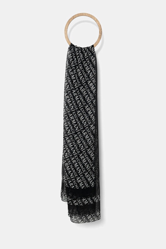 Šál Armani Exchange látka čierna 944106.0A821.NOS