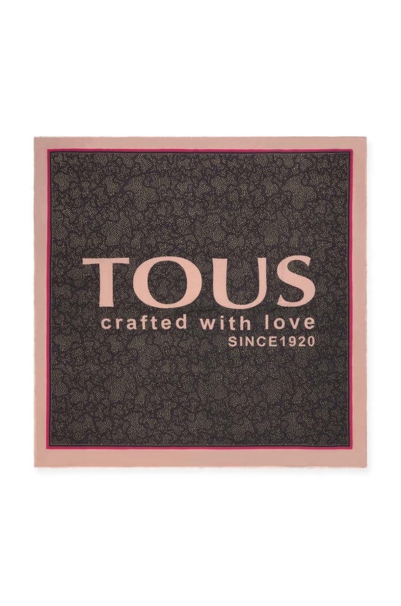 Tous szal bawełniany Kaos Icon wzorzyste multicolor 2001538413