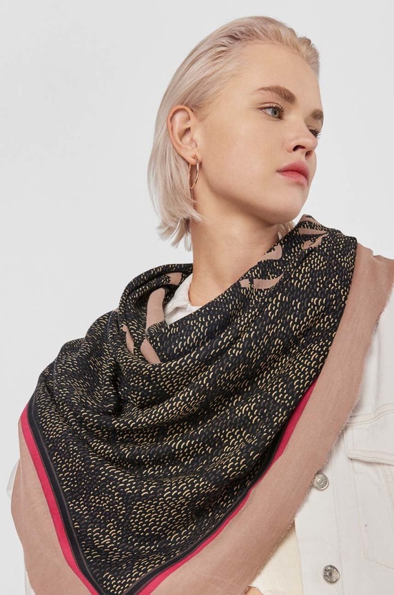 Tous szal bawełniany Kaos Icon multicolor 2001538413