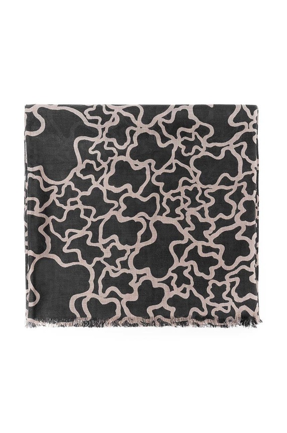 Šal Tous Pletenina črna 2000780551