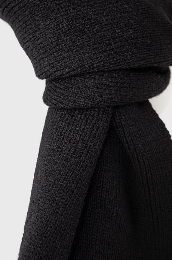 Jack & Jones - Шарф 12098582 чорний AA00