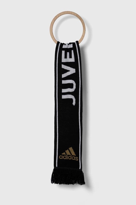 Šal adidas JUVENTUS s uzorkom crna FS0246