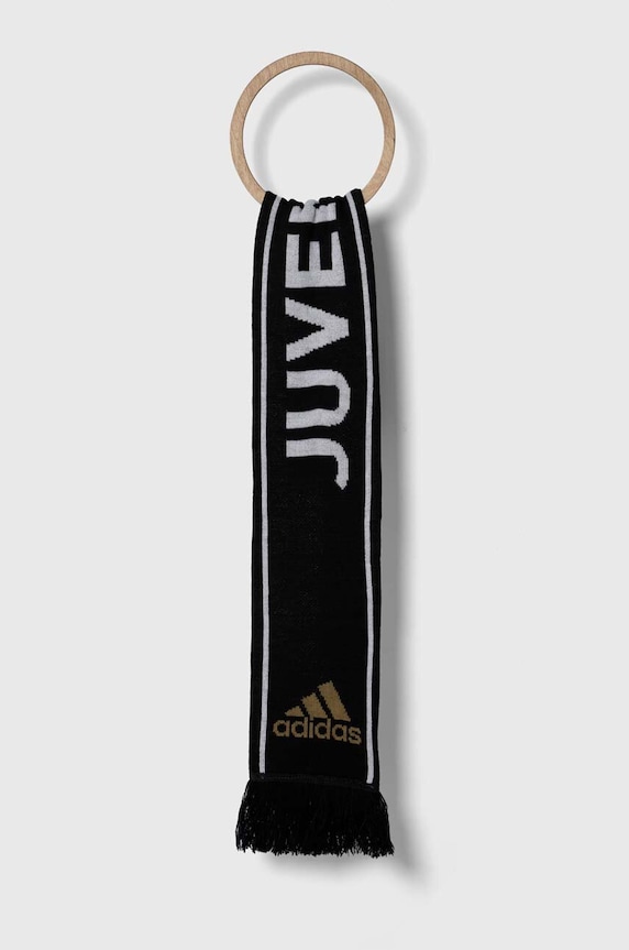 Šal adidas JUVENTUS s uzorkom crna FS0246