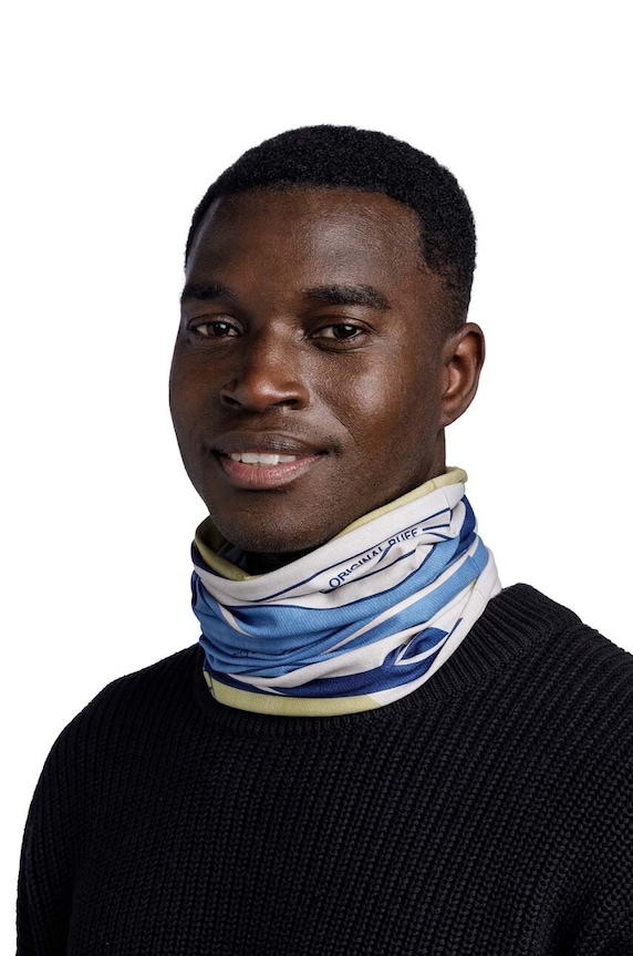 Doplňky Nákrčník Buff Original EcoStretch 132429.555 modrá