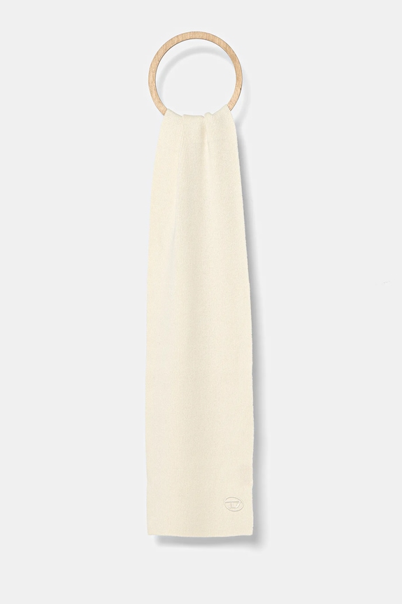 Diesel gyapjú sál K-CODER SCARF sima bézs A05165.0DAOB