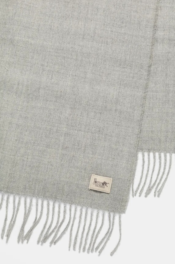 My Alpaca esarfa de lana THSEST65200 gri AA00