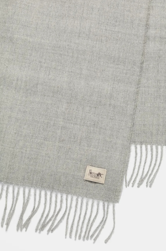My Alpaca esarfa de lana THSEST65200 gri AA00
