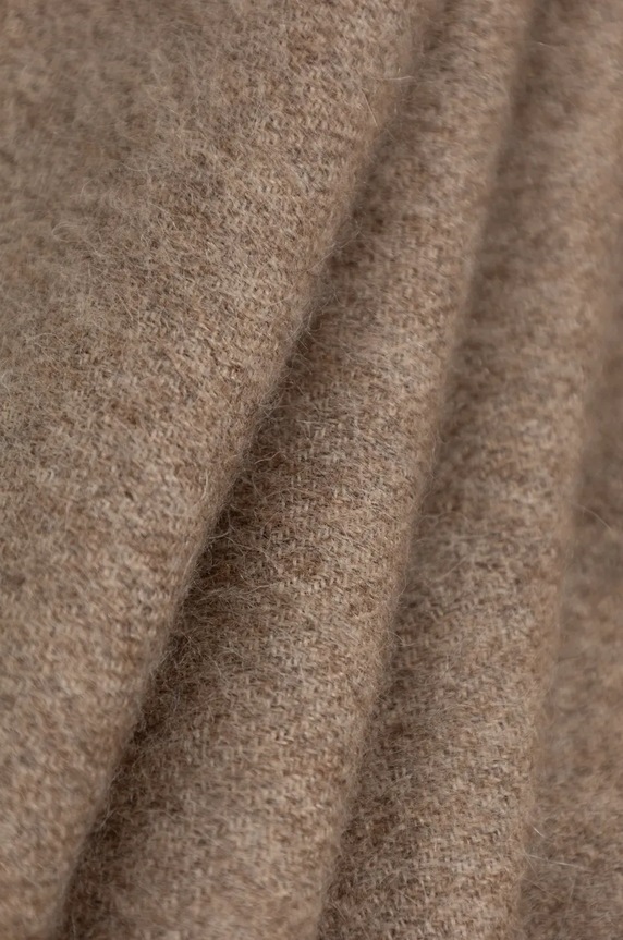 Dodaci Kratki vuneni šal My Alpaca THSINC30180 bež