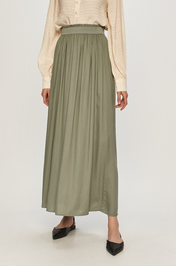 Only - Szoknya sima zöld 15164606