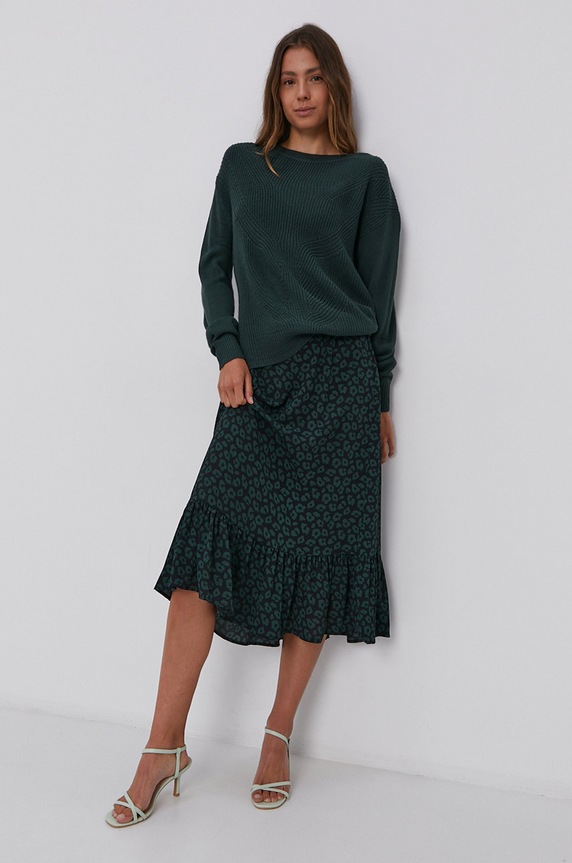 Jacqueline de Yong Spódnica wzorzyste czarny 15234108