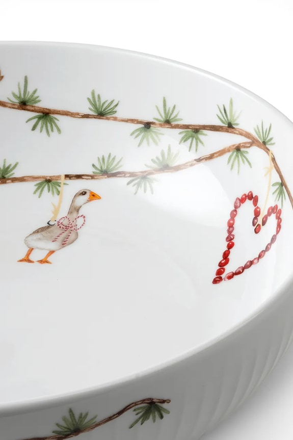 Konyha és bár Kähler tál Christmas KAH.693207 többszínű