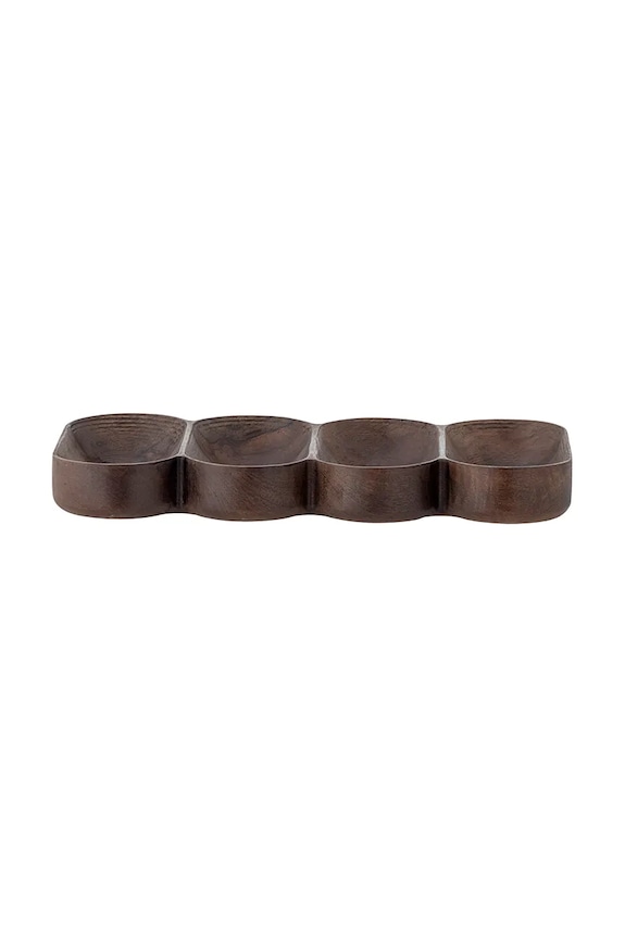 Bloomingville taca dekoracyjna Maluna 33 x 3,5 x 17,5 cm 82068457 brązowy AA00