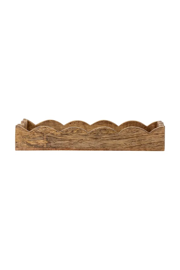 Διακοσμητικός δίσκος Bloomingville Namira 30 x 5 x 19 cm 82068480 καφέ AA00