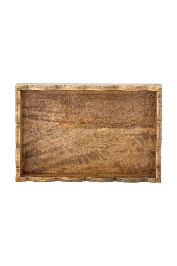 Κουζίνα και μπαρ Διακοσμητικός δίσκος Bloomingville Namira 30 x 5 x 19 cm 82068480 καφέ
