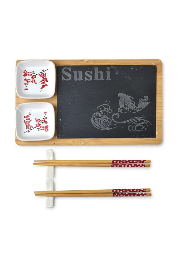 Kuhinja in bar Suši set za 2 osebi Affek Design Sushi HTXD9852.PROM rjava