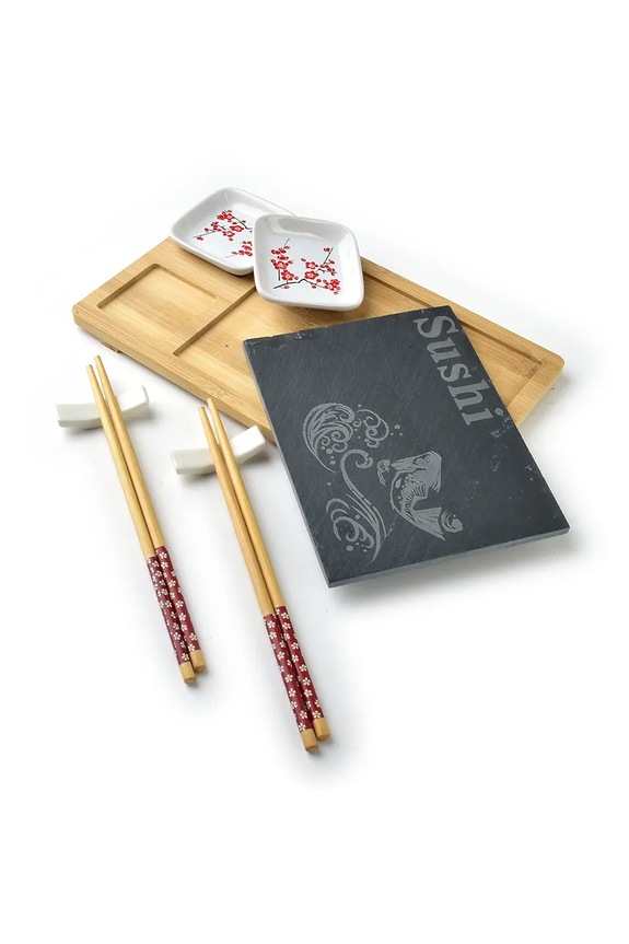 Suši set za 2 osebi Affek Design Sushi rjava HTXD9852.PROM