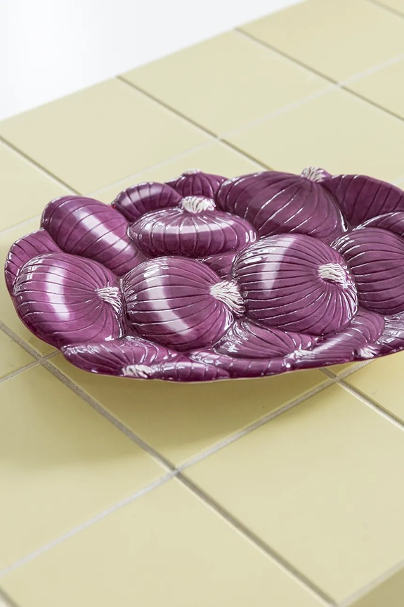 &k amsterdam piatto da portata legume onion 2188.05 violetto AA00