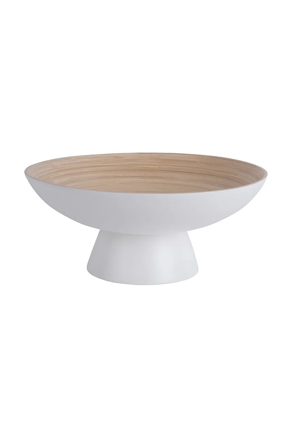 Dekoračná miska Present Time Fruit Bowl Puro biela PT4142WH