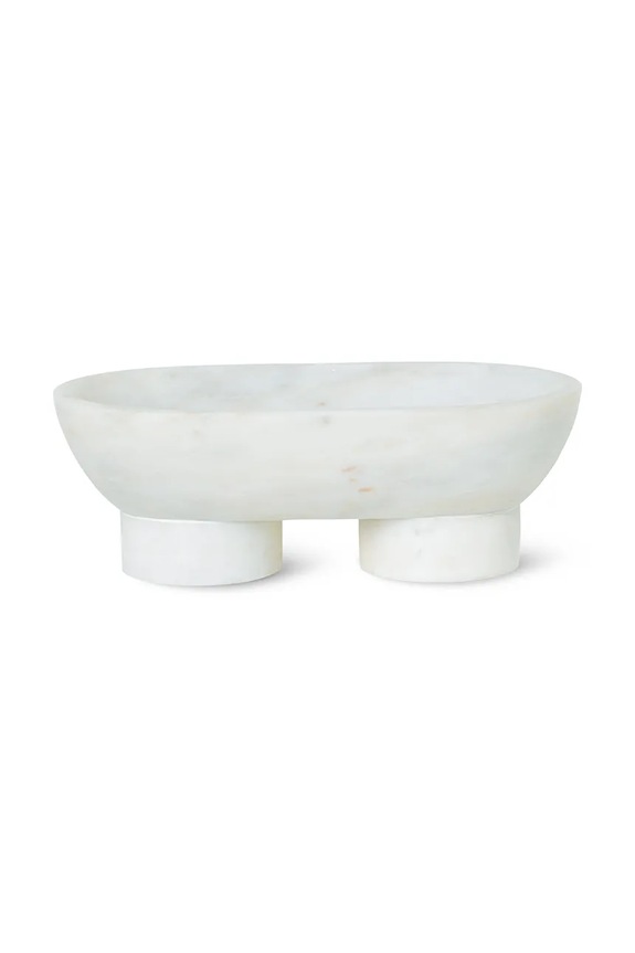 ferm LIVING bol decorativ Alza alb 4241