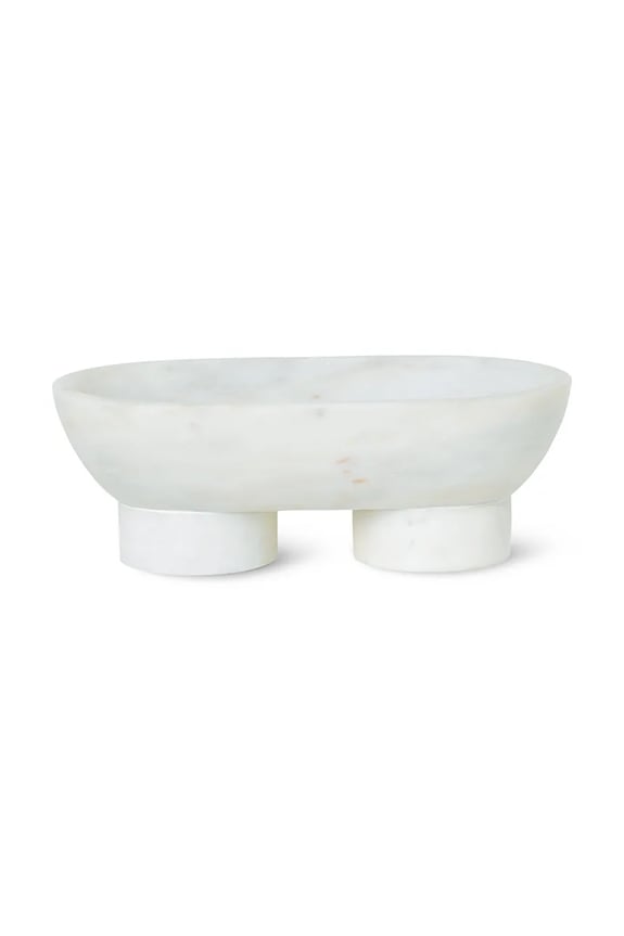 ferm LIVING bol decorativ Alza alb 4241