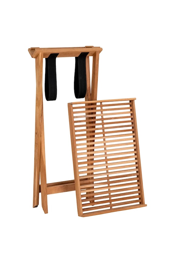 Dnevna soba in spalnica Mizica House Nordic Ronda Tray Table 7501006 bež