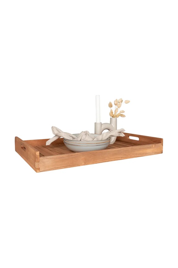 Dekorativni pladanj House Nordic Faro 4601025 bež AA00