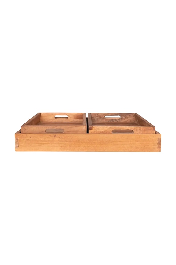 House Nordic set de tavi Faro 3-pack 4601020 bej AA00