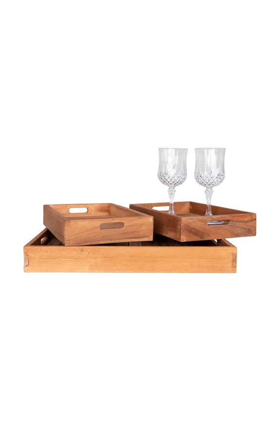 House Nordic set de tavi Faro 3-pack bej 4601020
