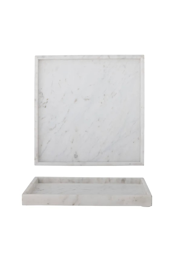 Bucătărie și bar Bloomingville tavă decorativă Majsa 35 x 3 x 35 cm 82068109 bej
