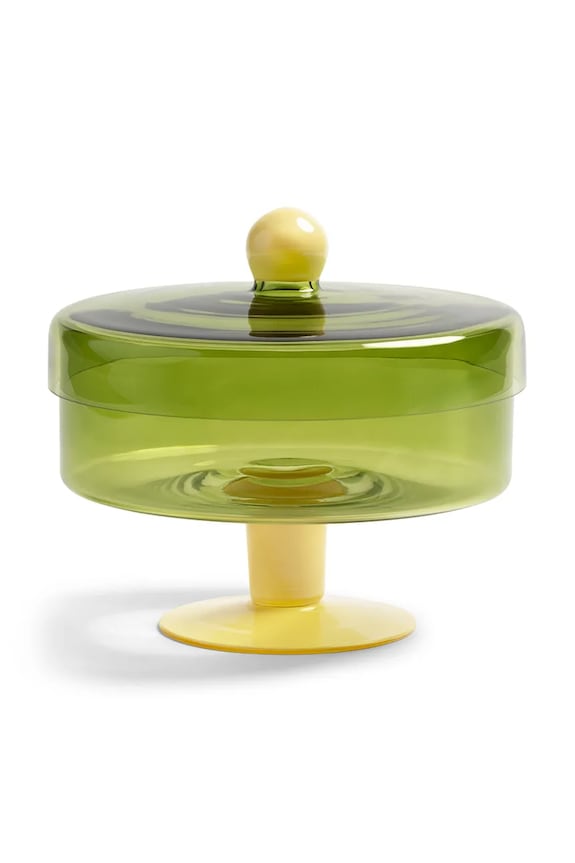 &k amsterdam suport pentru tort cu abajur duo green 1,65 L multicolor 1504.03