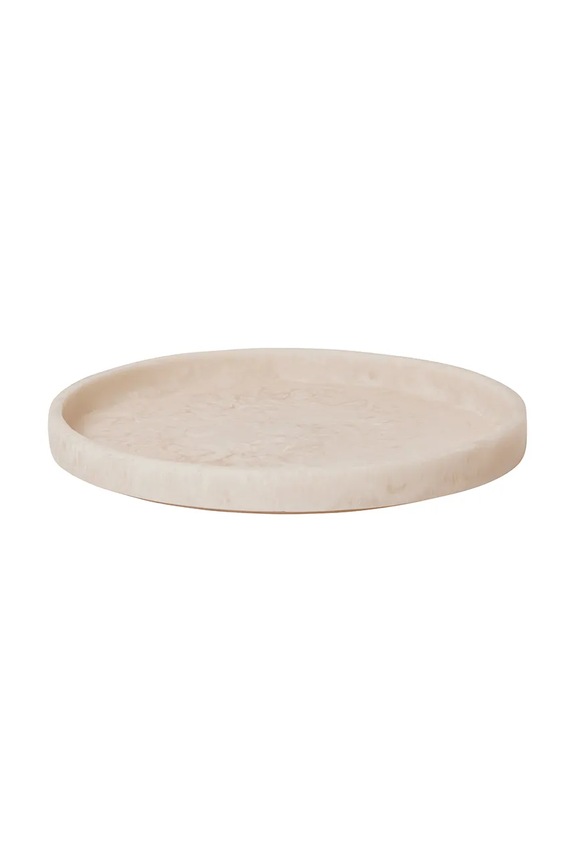 Διακοσμητικός δίσκος ferm LIVING Mist 30 cm μπεζ 1104271868