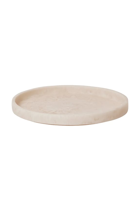 Διακοσμητικός δίσκος ferm LIVING Mist 30 cm μπεζ 1104271868