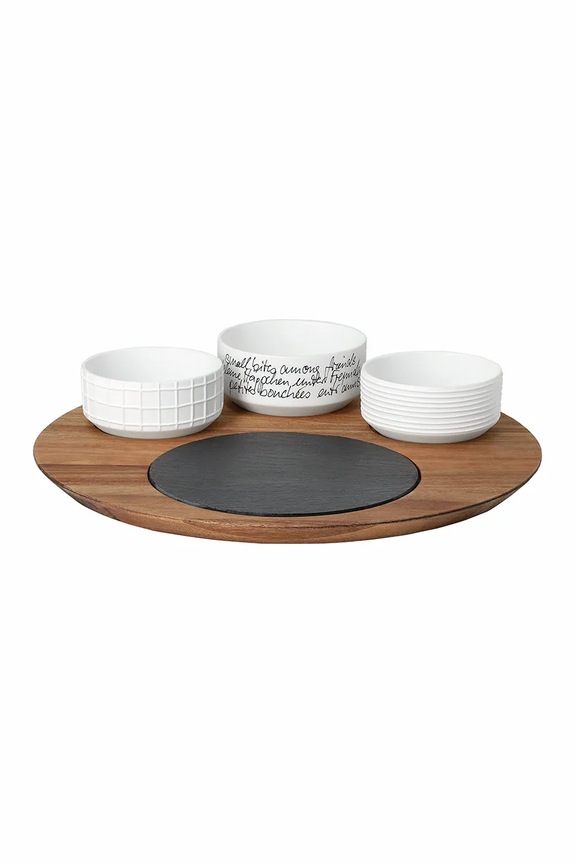 Raeder taca do serwowania z miseczkami Together Set 30 cm multicolor C18046