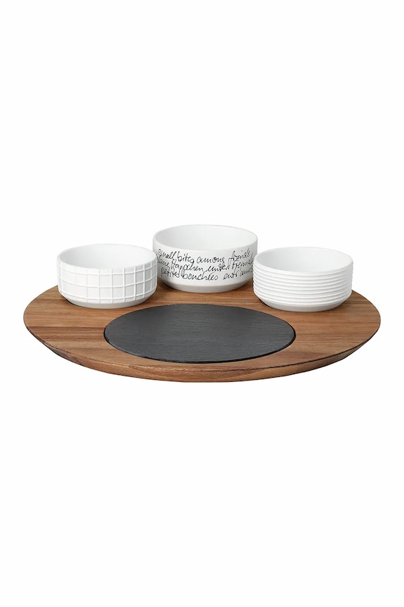 Raeder taca do serwowania z miseczkami Together Set 30 cm multicolor C18046