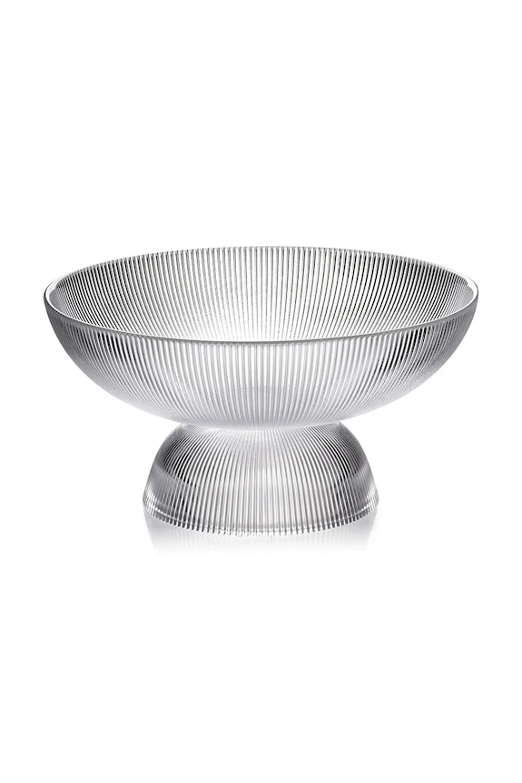 Διακοσμητική πιατέλα Affek Design Modern Kichen 24,5 x 13,5 x 12,5 cm διαφανή HTIA8227.SR