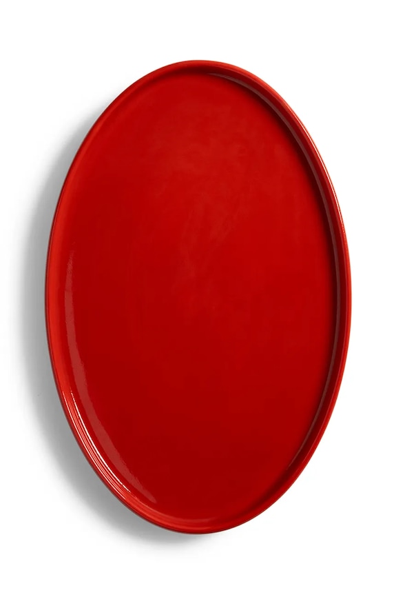&k amsterdam farfurie de servire chiquito 27 x 17,5 cm rosu 2816.07