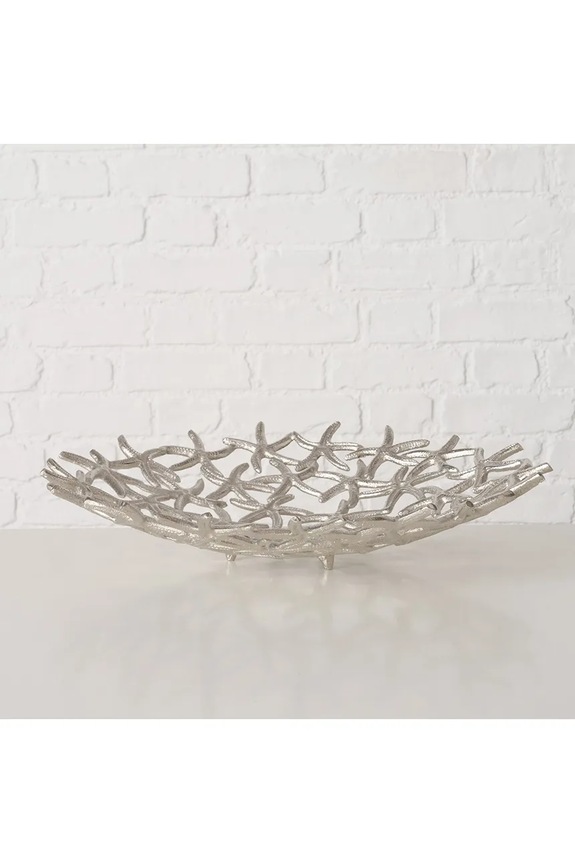 Bucătărie și bar Boltze set de boluri decorative Merita 5,5 x 33,5 / 8 x 42 cm 2-pack 2056562 gri