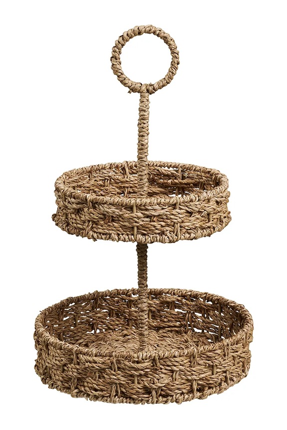 House Nordic etajeră pentru servire 25 x 25 x 40,5 cm verde 4601051