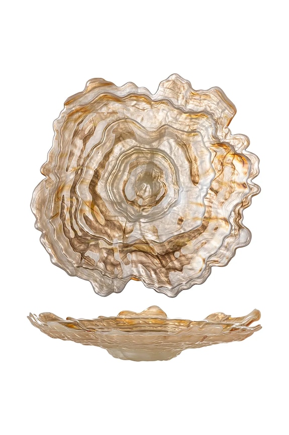 Bloomingville bol decorativ Asimi 38,5 x 8,5 cm bej 82068717
