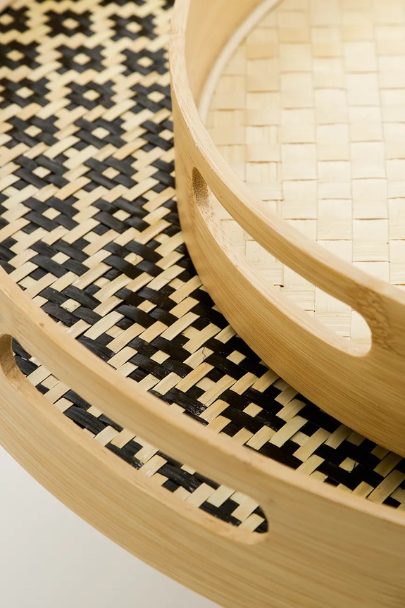 Kuchnia i bar House Doctor taca bambusowa 5 cm 900001863 multicolor