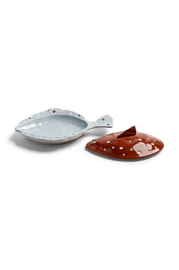 &k amsterdam platou pentru servire din gresie 29,5 x 21 x 9 cm 2846.03 multicolor AA00