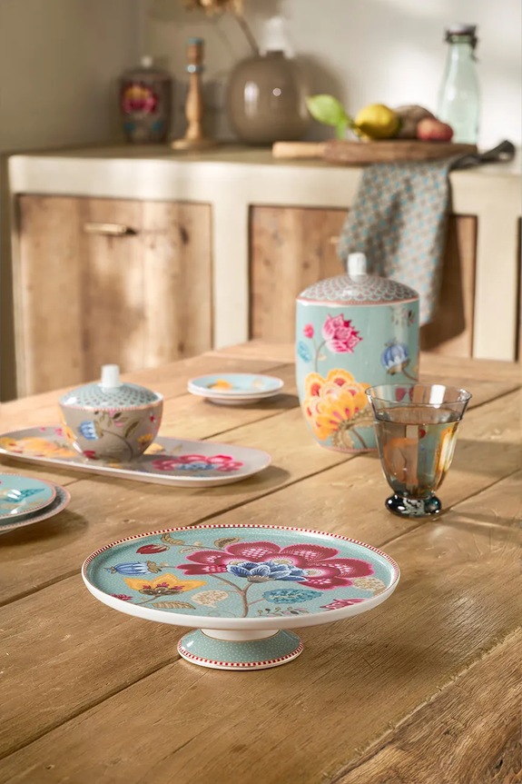 Kuchnia i bar Pip Studio taca do serwowania z porcelany 21 cm 51010033 multicolor