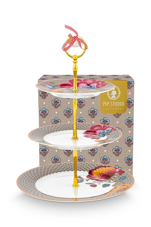 Pip Studio taca do serwowania z porcelany 51018182 multicolor AA00