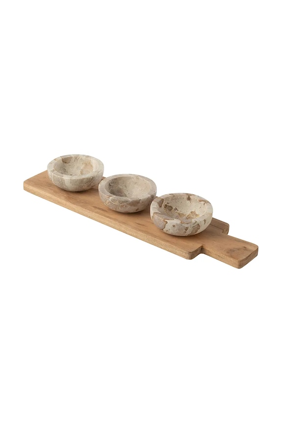 J-Line set de boluri pentru servire multicolor 59018
