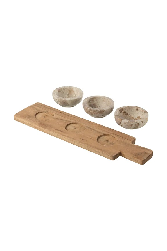 J-Line set de boluri pentru servire 59018 multicolor AA00