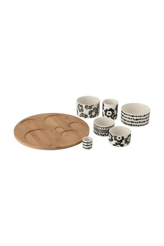 J-Line set de boluri pentru servire 63783 multicolor AA00