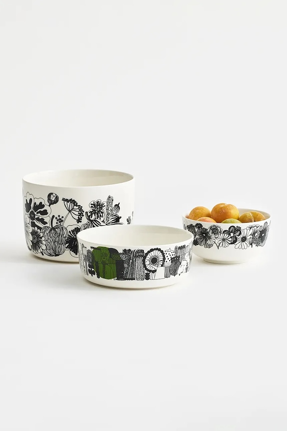 Marimekko bol de servire pentru fructe din gresie 1,5 l 063302.196 multicolor AA00