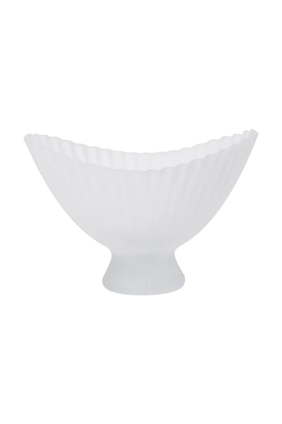 Ferm Living misa na owoce ze szkła dmuchanego 19 x 29 x 23 cm 1104272627 biały AA00