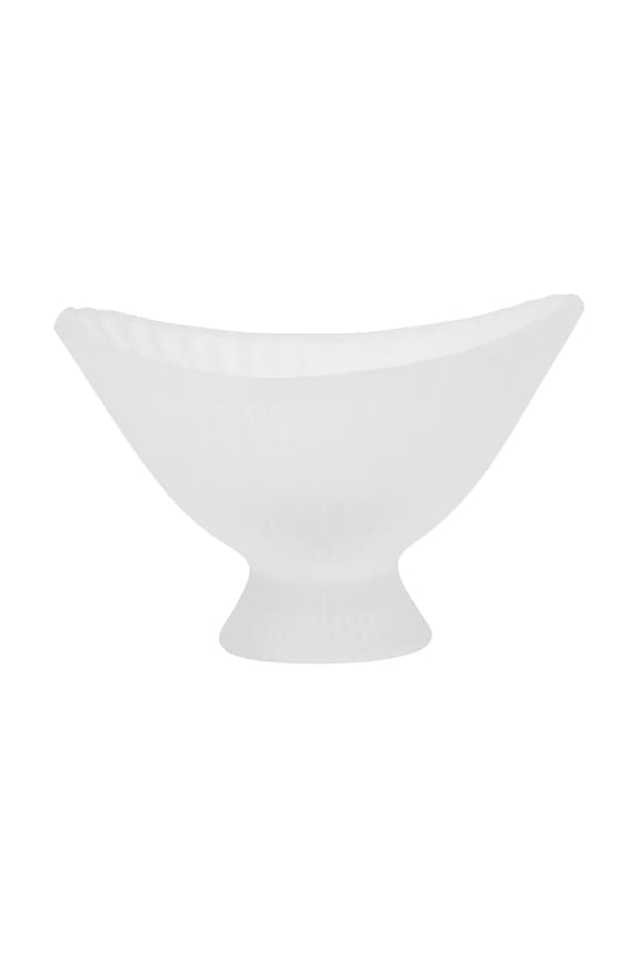 Ferm Living misa na owoce ze szkła dmuchanego 13 x 21 x 15 cm 1104272628 biały AA00